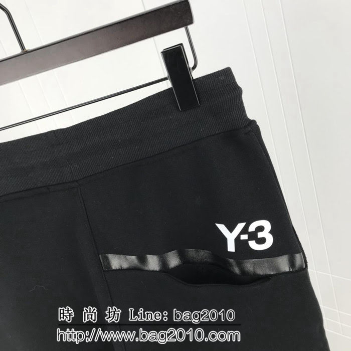 Y-3山本耀司 18年秋冬新款 休閒保暖 男款加絨衛褲 ydi1841